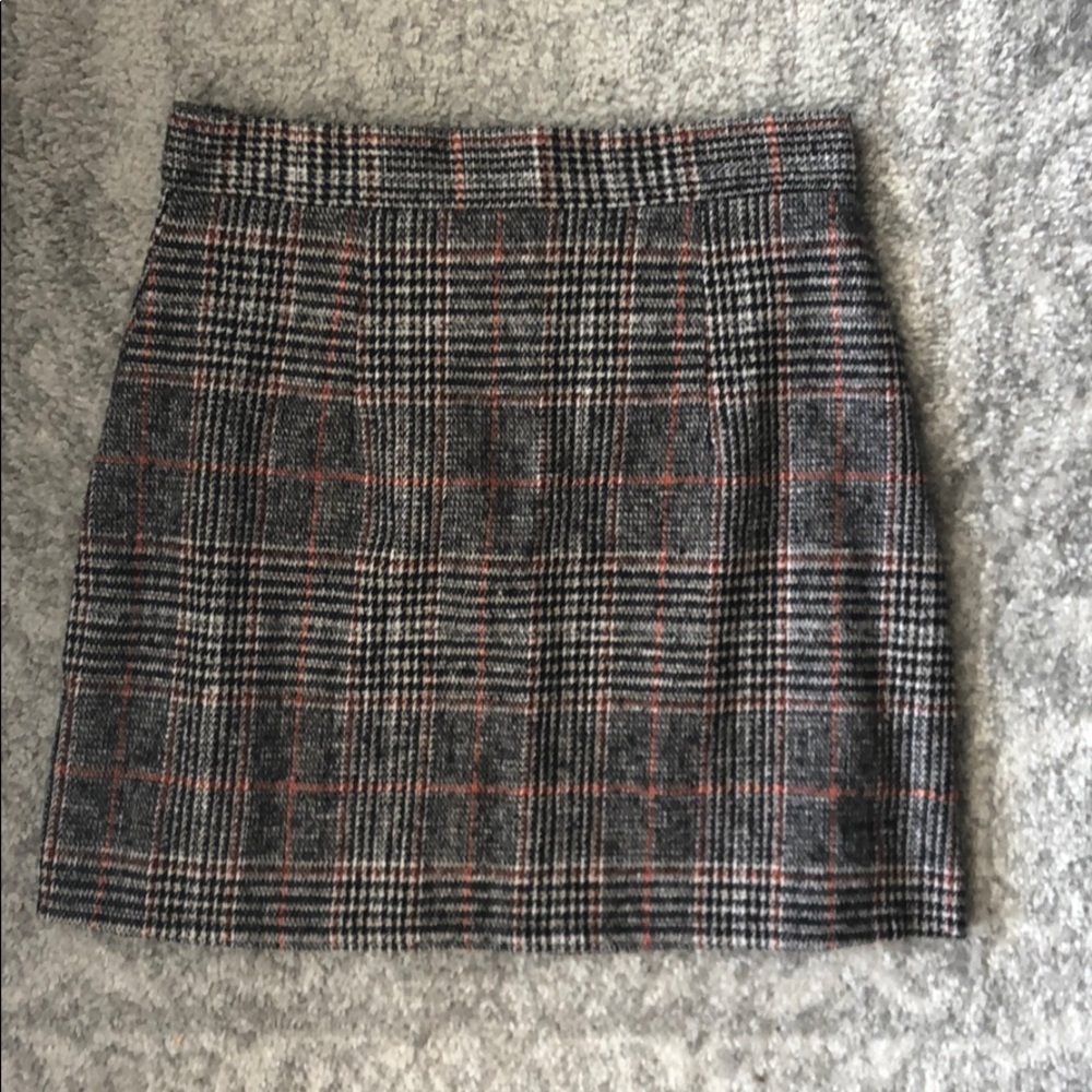 Plaid skirt